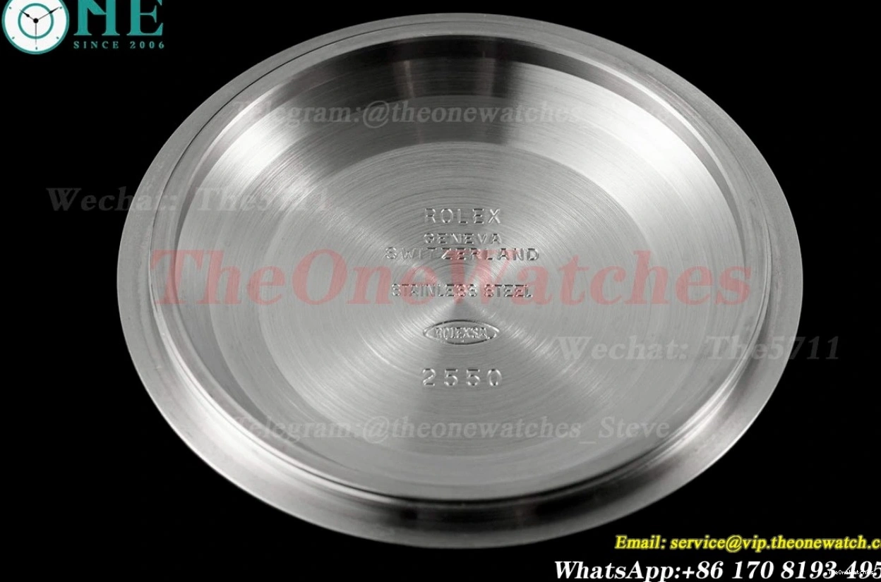 SS Clean Airking 40mm 126900 SS Black SH3230 Num 0520